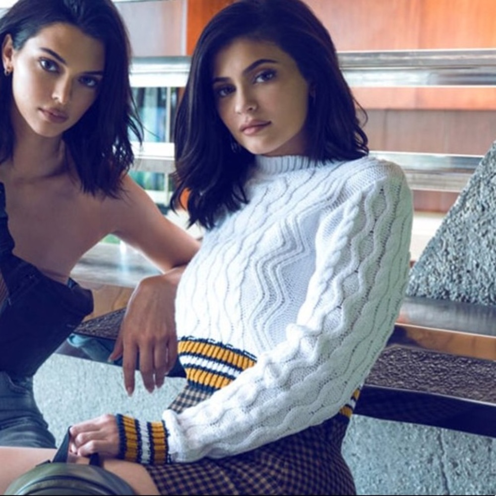 Kendall Kylie Cropped Sweater